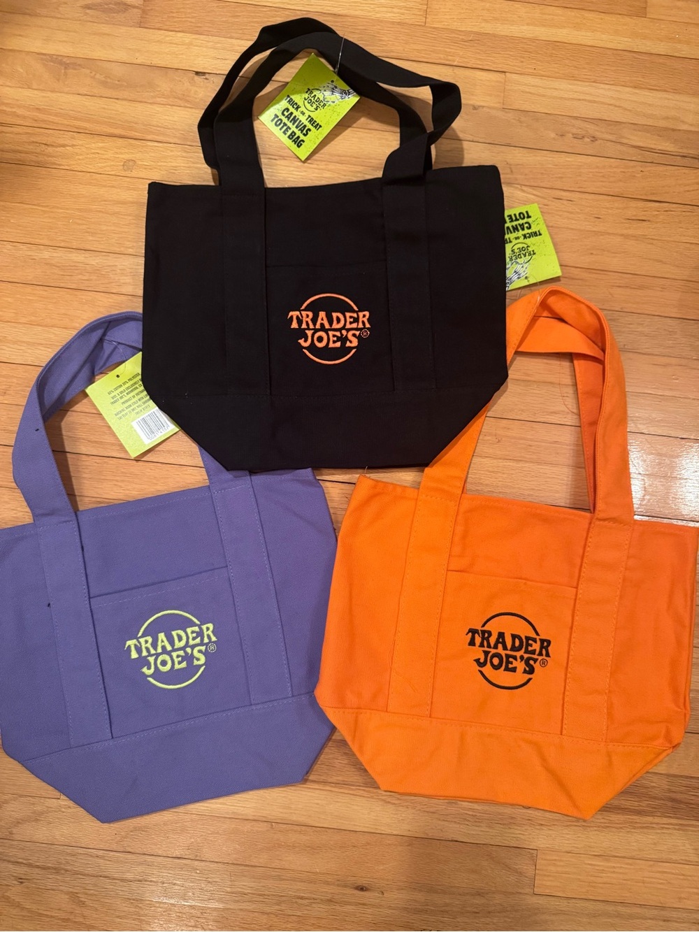 Trader Joe’s Halloween totes set of 3
